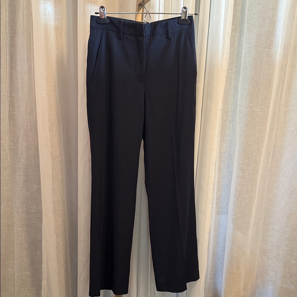 Mansur Gavriel Black Straight Leg Pants